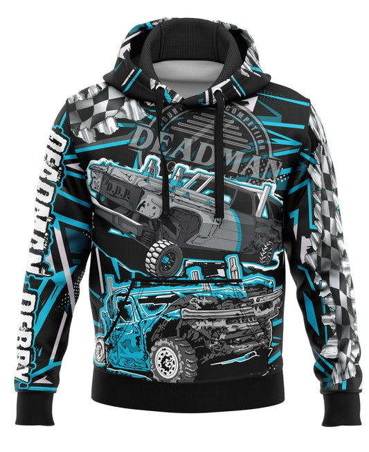 Deadman Sublimated Hoodie (Blue)