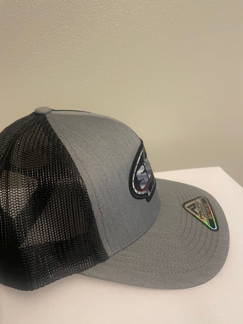 Grey Patch Hat