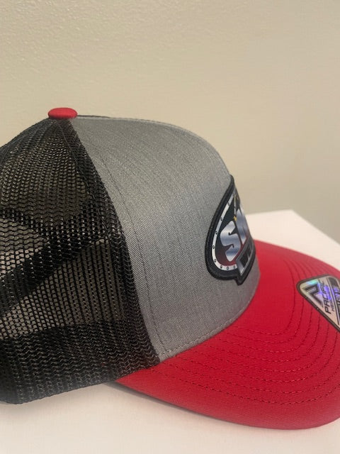 Red Patch Hat