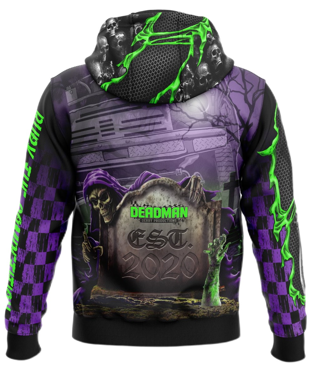 Deadman Sublimated Hoodie- S & M ONLY