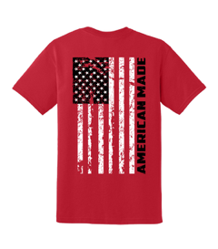 American Made Tshirt- Red